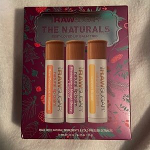 Raw Sugar The Naturals Lii Balm Trio